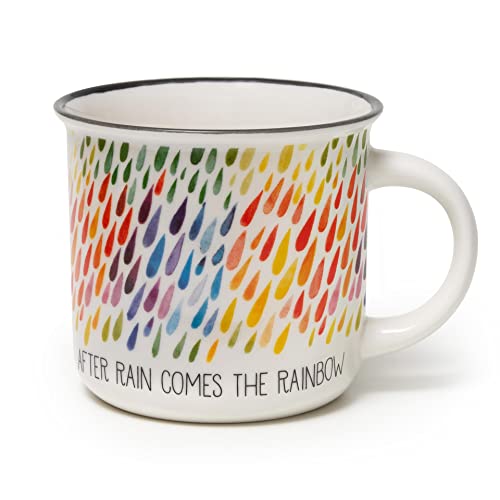 Legami - Cup Puccino, taza de porcelana New Bone China, tema After Rain, Take a Break Collection, capacidad 350 ml, lavable en lavavajillas, apto para microondas (0049)