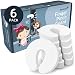 Finger Pinch Guard Door Stopper - 6 pack. Protect Child Fingers with Soft Durable Safety Foam Guard. Baby Proof Doors, Draft Stop Cushion, Slam Bumper. Prevent Kids & Pets from Getting Locked in Room!