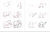 Draw 50 Animals: The Step-by-Step Way to Draw Elephants, Tigers, Dogs, Fish, Birds, and Many More... #4