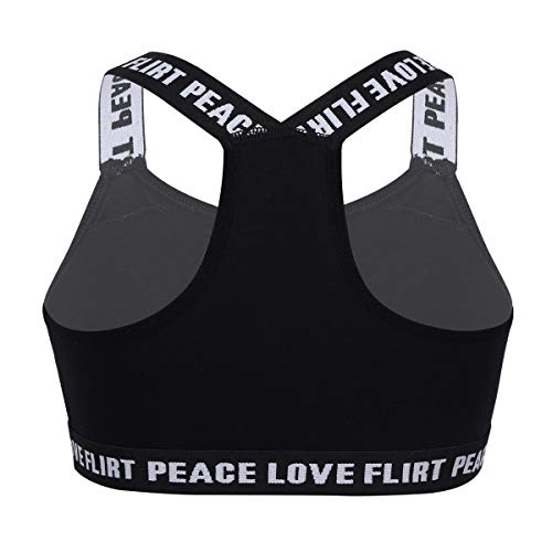 iEFiEL Puberty Growing Young Girls Soft Padded Cotton Sports Training Bra Wireless2