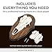 Mountain Mike’s Black Forest Universal Antler Mounting Kit - Plaque and 3D Skull Mount Kit - Compatible with Harvested and Shed Antlers - Rustic Home Decor - Great Outdoor Inspired (Natural Causes)