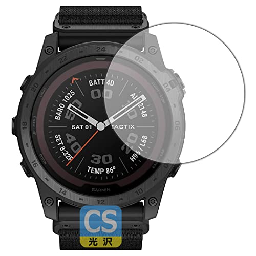 PDA�H�[ GARMIN tactix 7 PRO Sapphire Dual Power�Ή� Crystal Shield �ی� �t�B���� ���� ���{��