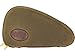 MidwayUSA Waxed Canvas Pistol Case Medium Olive Brown