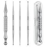 Sibba TMJ Relief Products Massage Tool Acupuncture Pen, 4Pcs Jaw Facial Head Body Acupressure Pen, Trigger Point Massager Tool for Reflexology, Deep Tissue Massage Tools