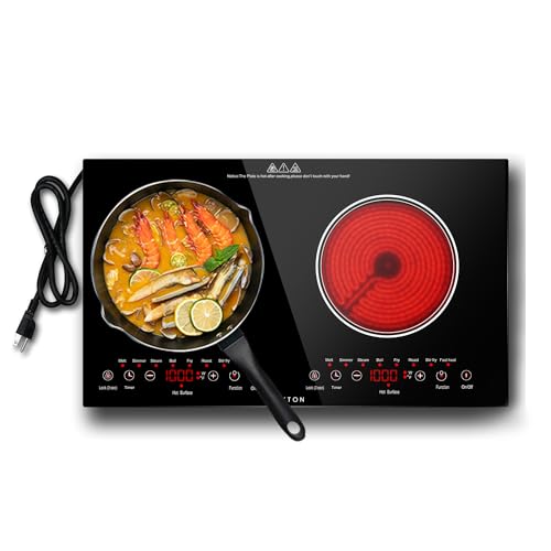 Noxton 2 Burners Electric Cooktop, 24