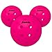 Franklin Sports X-40 Pickleballs - Outdoor Pickleballs - 3 Pack - USAPA Approved - Pink