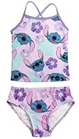 Disney Lilo & Stitch Mädchen Badeanzug Tankini Bikini 2-teiliges Set, Lilo & Stitch, 11-12 Jahre