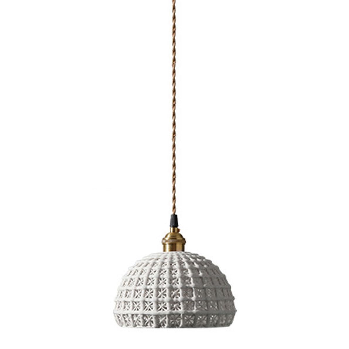 SXECAEPS Modern creative chandelier Ceramic Pendant Light, Modern Ceiling Light,island Light Fixture With Handmade Dome Lampshade, Industrial Hanging Fixtures, Vintage For Hallway Si