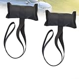 2 correas de punto de anclaje de canoa diseñadas para fijar kayaks en coches, SUV y más