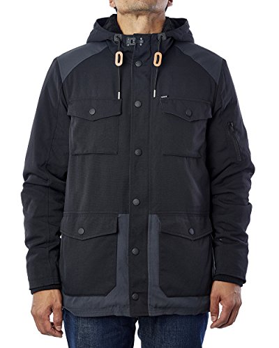 Hurley, Giacca Uomo Modello Parka Occupy