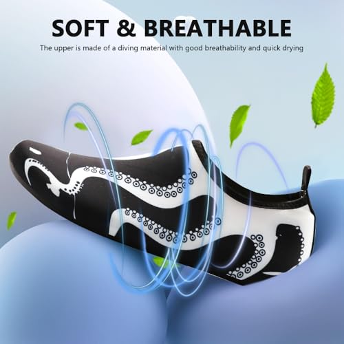 Image of Water Shoes for Women Men Quick-Dry Barefoot Aqua Socks Swim Pool Non Slip Surf Yoga Exercise Outdoor Trave Essentials