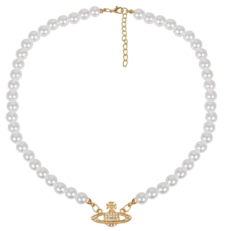 Vivienne Westwood Necklace For Unisex Adult (Gold) : Amazon.in