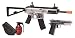 crosman arektc elite airsoft commando kit spring power airsoft rifle and pistol holster and ammo, clear/black(Airsoft Gun)