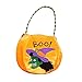 Produktbild PPTS Halloween Süßigkeiten Tasche Kürbis Süßigkeiten Handtasche Geschenk Eimer Tasche Kinder Kostüm Party Geschenk, Hexenkorb aus Stoff., 14 * 16 cm