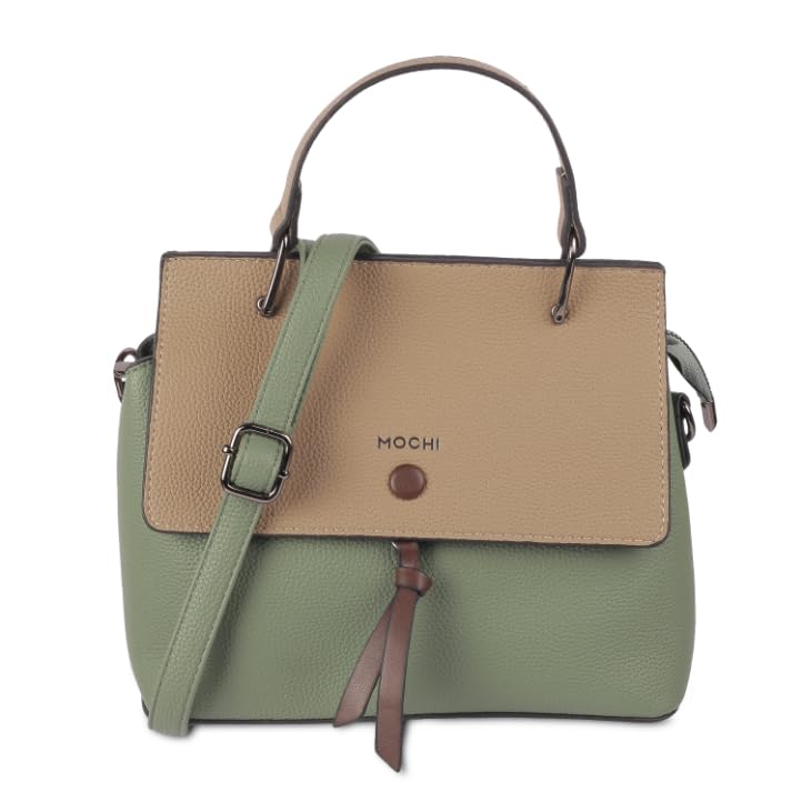 Image of Mochi Women Stylish Two-Tone Casual Sling Bag
