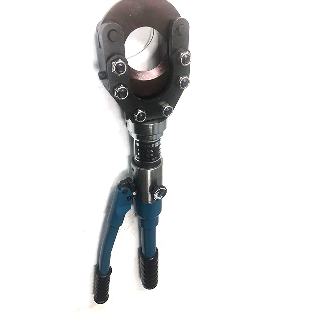 Ręczna hydrauliczna przecinarka do kabli, szczypce Knipex, siła cięcia 70 kN, do przemysłu elektrycznego i komunikacyjnego, długość 60 cm