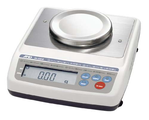 A&D ܗpVт EK-320iR Ђ傤:300g ŏ\:0.01~0.1g(gp͈:0.2~300g) M@:110mm t:7n