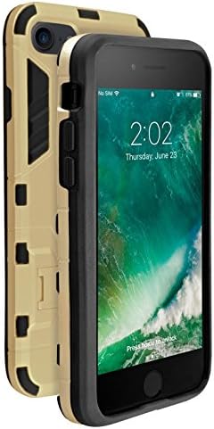 Surgit Rugged, Ultra-Slim, Lightweight,Case for iPhone 7 (Gold)