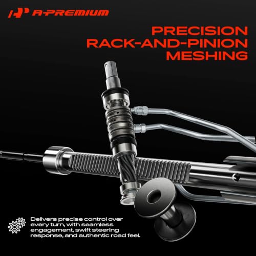 A-Premium - Hydraulic Power Steering Rack and Pinion Compatible with Dodge Grand Caravan 2008-2010 & Chrysler Town & Country 2008-2010, Replace# 5006523AC by A-premium - Used condition - Image 6