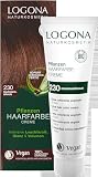 LOGONA Naturkosmetik Coloration pour cheveux végétale   Marron marron marron   150 ml   Luminosité intense, brillance et volume   Sans ammoniaque   Végétalien et naturel