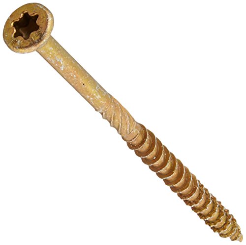 The Hillman Group 47840 9-Inch x 3-Inch Power Pro Outdoor All Purpose Screw with Star Drive