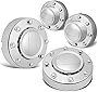 4Pcs Full Set Alcoa Wheel Rim Center Hub Cap Compatible with Ram Truck 3500 Dually 11-16
