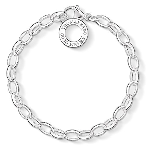 Thomas Sabo Women Charm Bracelet Classic Charm Club 925 Sterling Silver X0032-001-12