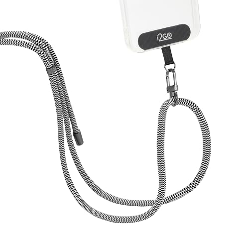 i2GO, Cordão Para Smartphone Preto com Branco