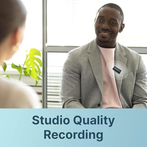 Image of CrossBeats Clip M01 Wireless Mic for YouTube | 2.4GHz Collar Microphone | 40H Battery, Noise Cancellation | Vlogging, Reels & Video Recording | iPhone, Android Type-C | Content Creators | Lapel Mic