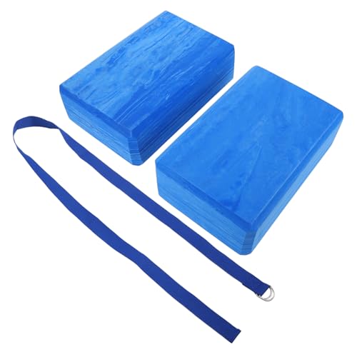 GALPADA 1 Set Yoga Resistance Bricks Yoga Training Tools Eva Bricks High Density Foam Training Tools Dance Blocks Eva Blue