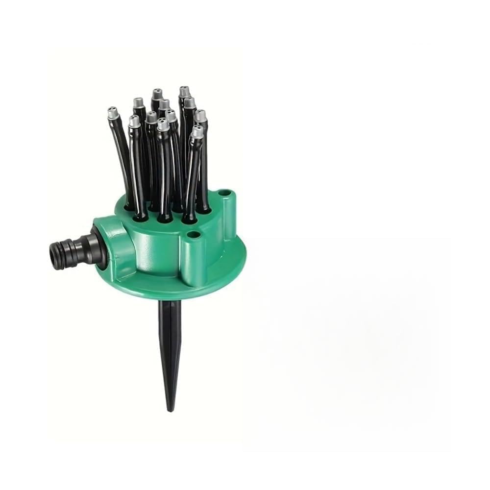 Bigbibi 2Pcs G1292a2pcs 360-Degree Rotating Garden Sprinkler - Automatic Plastic Watering Device For Lawn And Yard Irrigation(2Pcs G1292a2pcs)