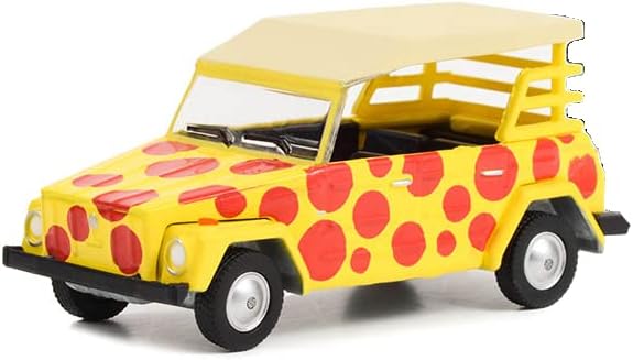 Greenlight 39110-C Vintage Ad Cars Series 8 - 1974 Volkswagen Thing Tipo 181 V-Dub Presenta la cosa Puede ser cualquier cosa Escala 164 Diecast