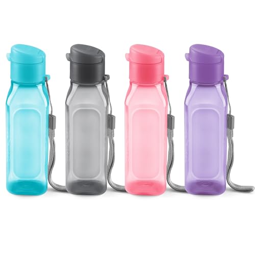MILTON Kinder Trinkflasche - Wiederverwendbare Wasserflasche 300 ml Aus Kunststoff BPA-frei, Auslaufsicher Mit Trageriemen für Radfahren, Camping, Wandern, Fitness, Yoga MILTON Kinder Trinkflasche - Wiederverwendbare Wasserflasche 300 ml Aus Kunststoff BPA-frei, Auslaufsicher Mit Trageriemen für Radfahren, Camping, Wandern, Fitness, Yoga