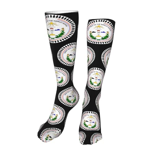 Calcetines De Compresión Nación Navajo Calcetine Cortos Casuales Medias Antideslizante Calcetines De Ciclismo Para Trekking Ciclismo Senderismo 40CM