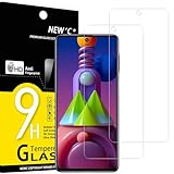 NEW'C Lot de 2, Verre Trempé pour Samsung Galaxy M51 (6.7), Film Protection écran efficace contre les Rayures - sans Bulles - Ultra Résistant (0,33mm HD Ultra Transparent) Dureté 9H Glass NEW'C Lot de 2, Verre Trempé pour Samsung Galaxy M51 (6.7), Film Protection écran efficace contre les Rayures - sans Bulles - Ultra Résistant (0,33mm HD Ultra Transparent) Dureté 9H Glass