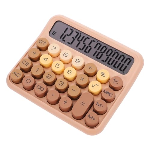 Calculatrice de bureau compacte café pour vos calculs quotidiens