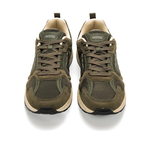 Mtng Para Hombre. 84765 Zapatillas Royer Verde (41), Tela, Plano, Cordones, Casual - 4