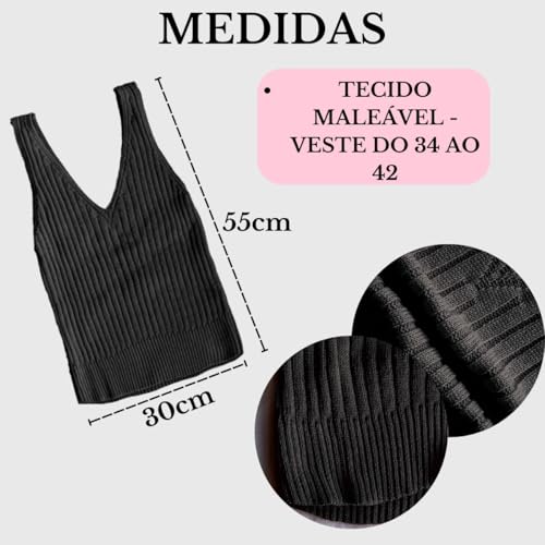 KIT 3 Regata BASICA Alça Tricot Tendência Moda Blogueira Regatinha DE ALCINHA FEMININA Tricô Cropped