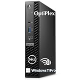 Dell 2026 OptiPlex 7000 Compact Mini Buseness Desktop Computer for Office & Workspace, 14th Gen Intel Core, Copilot AI, 32GB DDR5 RAM, 1TB PCIe SSD, WiFi 6E, Triple 4K Display, Windows 11 Pro, Black