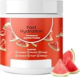 Elektrolytgetränkepulver – Wassermelone – Zuckerfreie Hydratationsgetränkemischung – Elektrolyte Magnesium, Kalzium