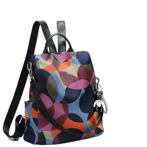 Sac à dos imprimé coloré chic pour étudiante active