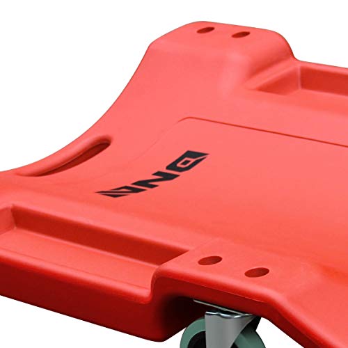 Dna Motoring Tools-00005 Heavy Duty Concave Shape Low Profile Automotive Creeper W/Padded Headrest #TOP5