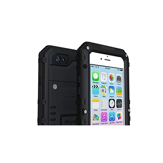 Dusgixar Cover iPhone 6 & iPhone 6S IP68 Impermeabile Militare Antiurto, Protezione Completa Armor a 360°, Custodia Subacquea Indistruttibile Antipolvere con Protezione dello Schermo Integrata