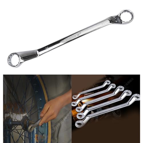 Shinycome Heavy-duty Metric Ratchet Wrench Double Box End Corrosion Resistance Body