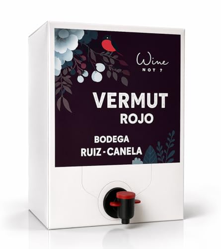 Vermouth Rojo Clásico Artesanal - Bodegas Ruiz Canela - Bag in Box 5l - Tradicional de bodega - Vermouth Premium - Envio 24h.