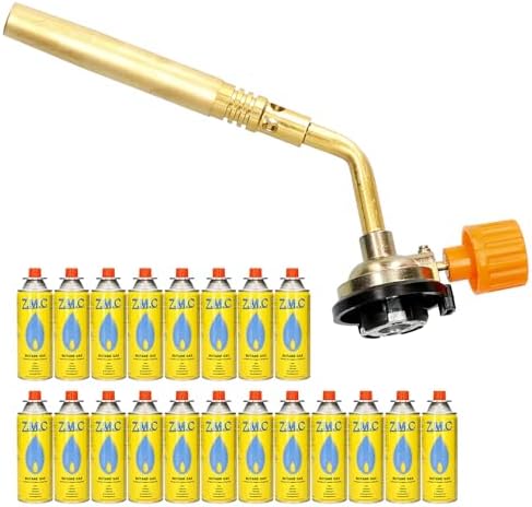 Produktbild von YATO Gasbrenner-Set 4 KW – Lötkolben, Abflammgerät, Unkrautbrenner + Zubehör