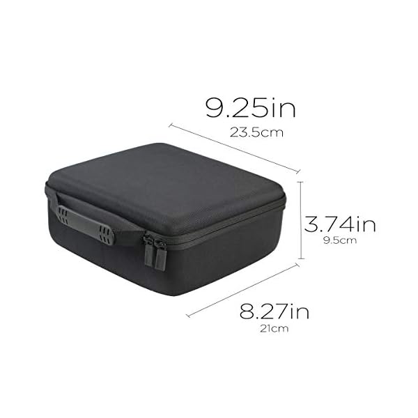 co2CREA Hartschalen-Reiseetui für OMRON X7 /Omron M500 Smart Oberarm-Blutdruckmessgerät, Nur Tasche – Bild 6