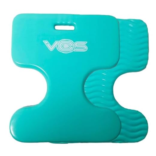 Vos Oasis Water Saddle Floats for Adults and Kids | Ultra Buoyant Double Coated Floating Seats for Pool, Beaches, Lakes, Water Parks, Pack of 2 (Seafoam)