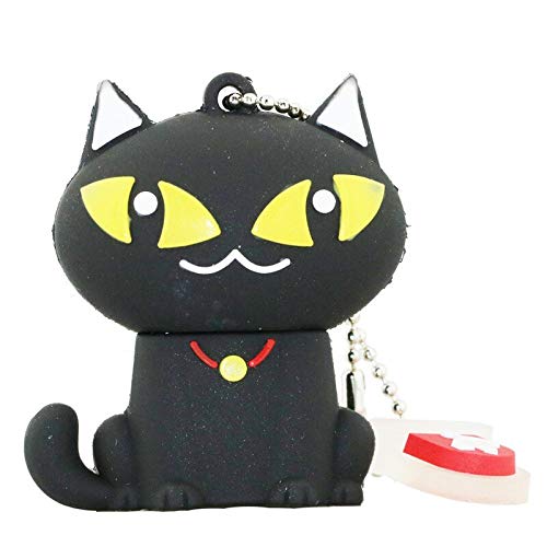 64GB Black Cat Model USB Flash Drive PenDrives Flash Memory Stick USB Pen Drive USB 2.0 Stick USB Drive Thumb Drive Flash Disk U Disk