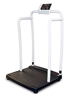 Rice Lake 250-10-2 Bariatric Handrail Digital Physicians Weigh Scale